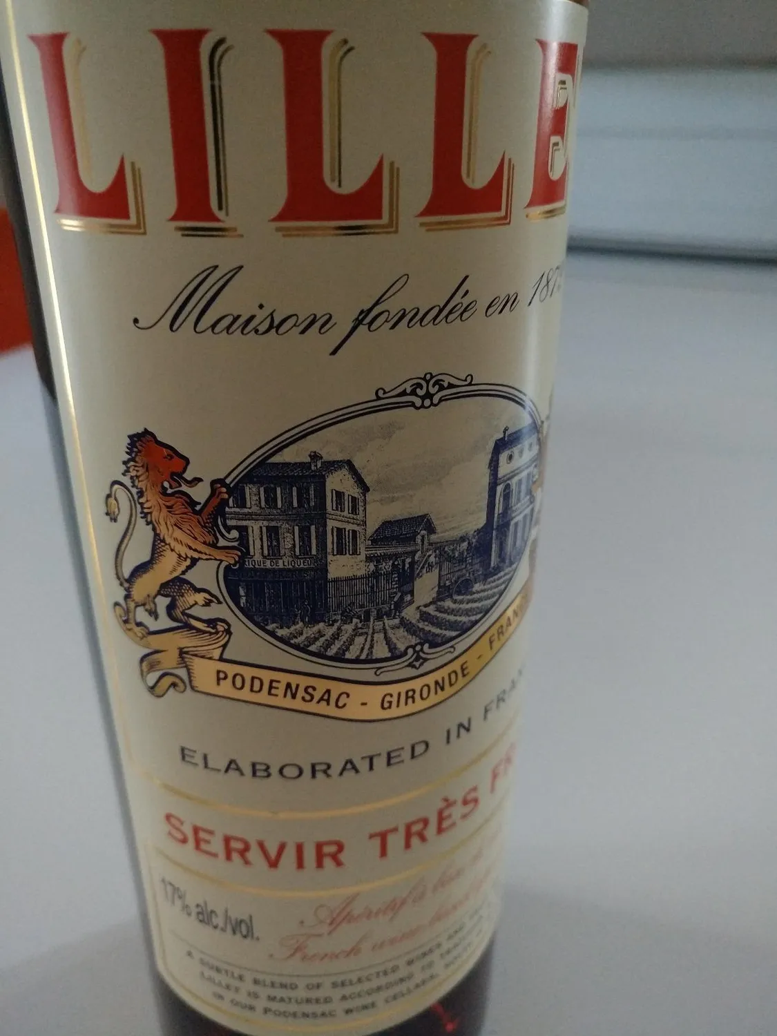 Lillet Rouge Weinaperitif 0,75 l fruchtig-süß
