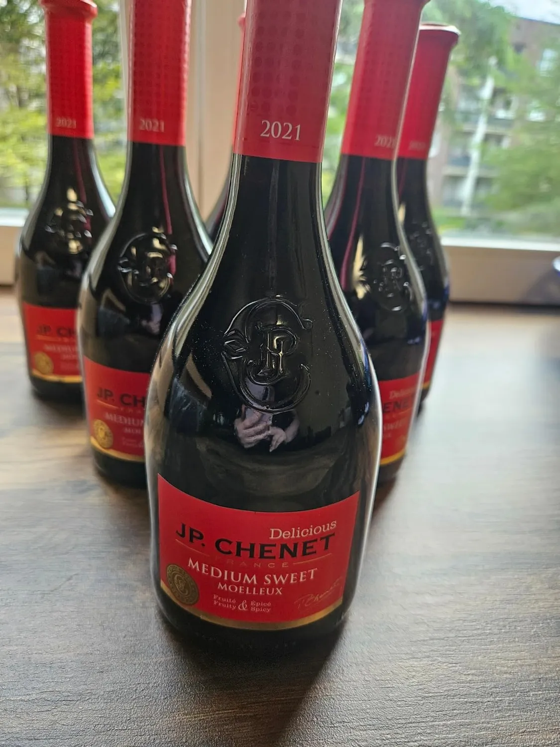 J.P. Chenet Delicious Rotwein 6x0,75 L halbsüß