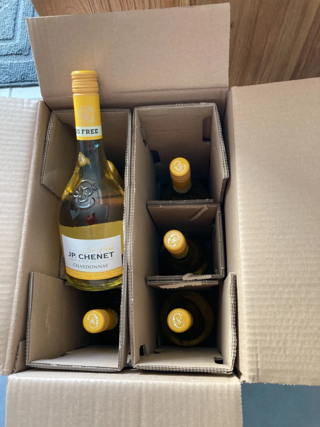 J.P. Chenet Free Chardonnay alkoholfrei 6x0,75L mild