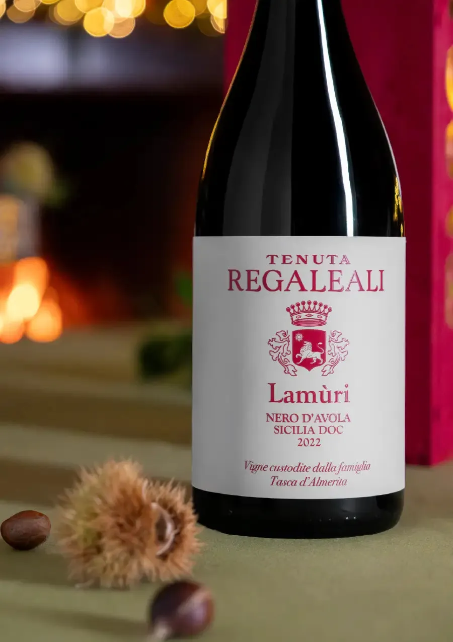 Tasca d'Almerita Lamuri Nero d'Avola Magnum 2022 Holzkiste
