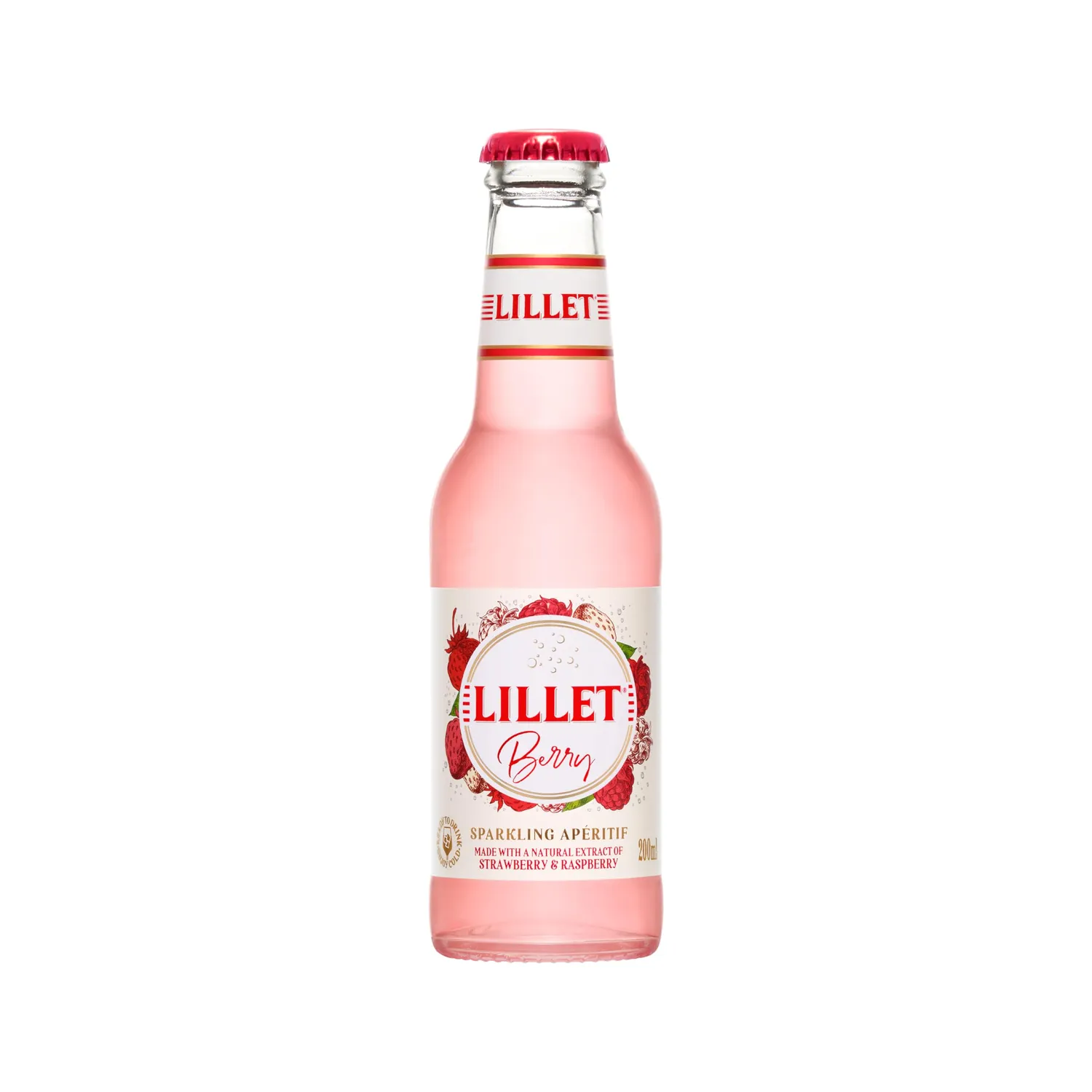 Lillet Berry Aperitif Ready to Drink 3x0,2L Erdbeere