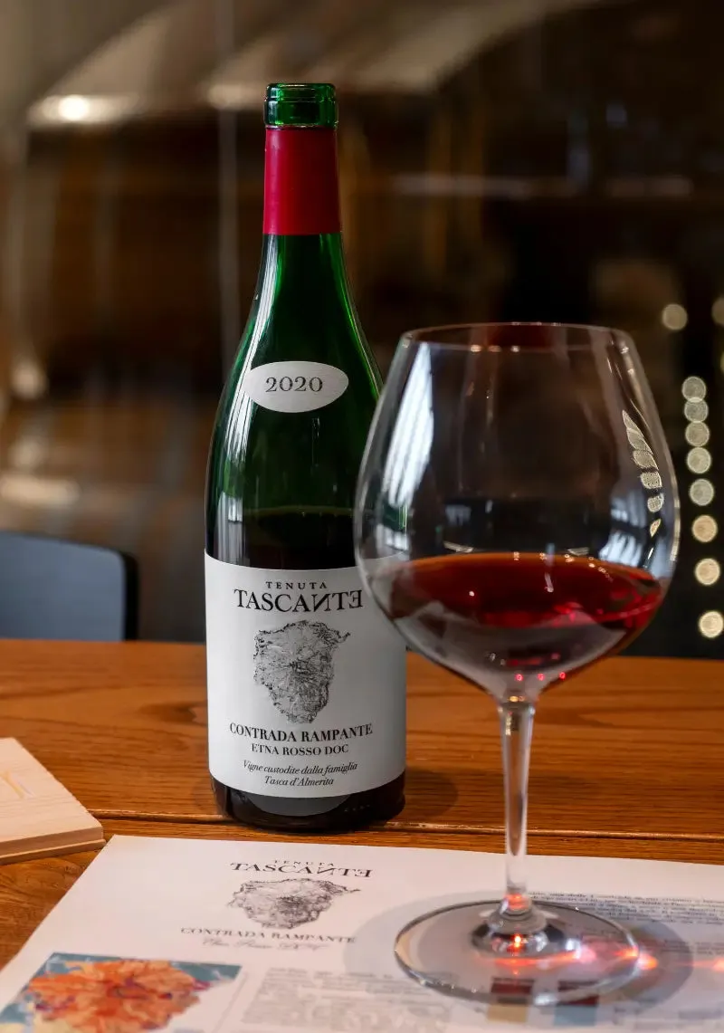 Tasca Tascante Lunch Mittagessen 4 Gänge 4 Weine Etna