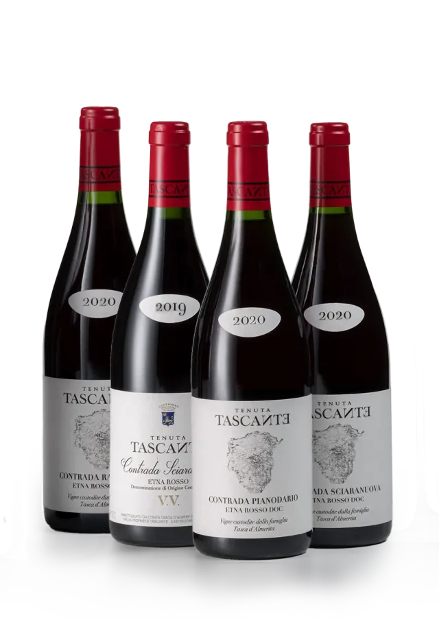 Tasca Tascante Etna Contrada Rotwein Set 4x0,75l 2019-2020 trocken
