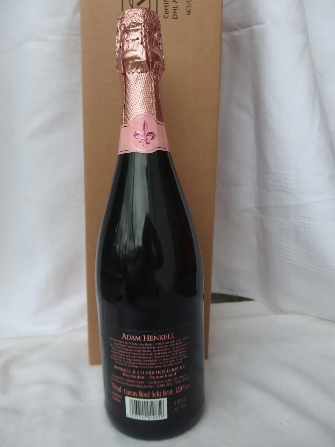 Henkell Adam Rosé Brut Sekt 0,75 l Gamay