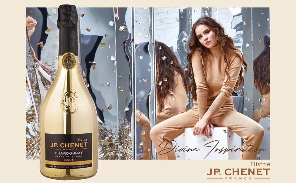 J.P. Chenet Divine Black Chardonnay Sekt 0,75 l brut
