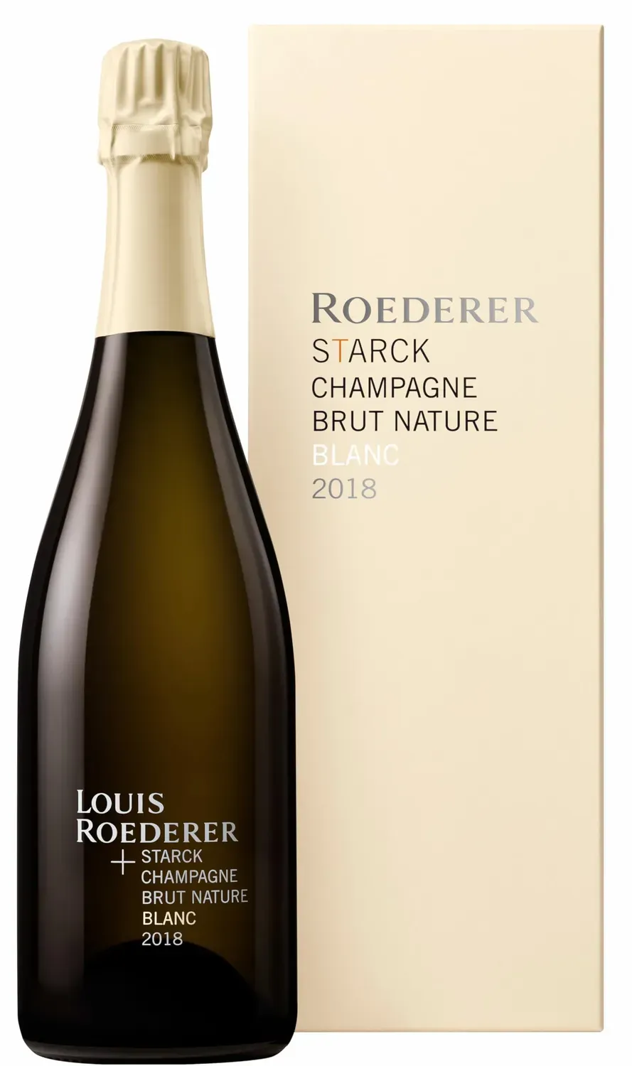 Louis Roederer Starck Brut Nature Blanc Champagner 0,75 l ohne Dosage