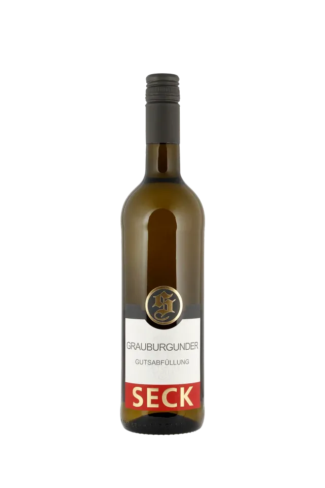 Weingut Seck Grauburgunder Gutsabfüllung Weißwein schmelzig