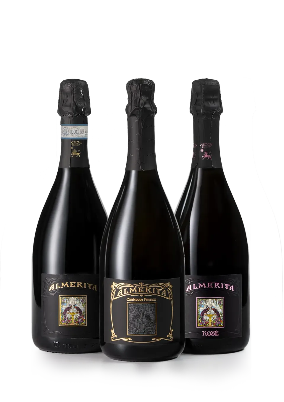 Tasca d'Almerita Almerita Sekt Set 3x0,75l Brut Rosé trocken