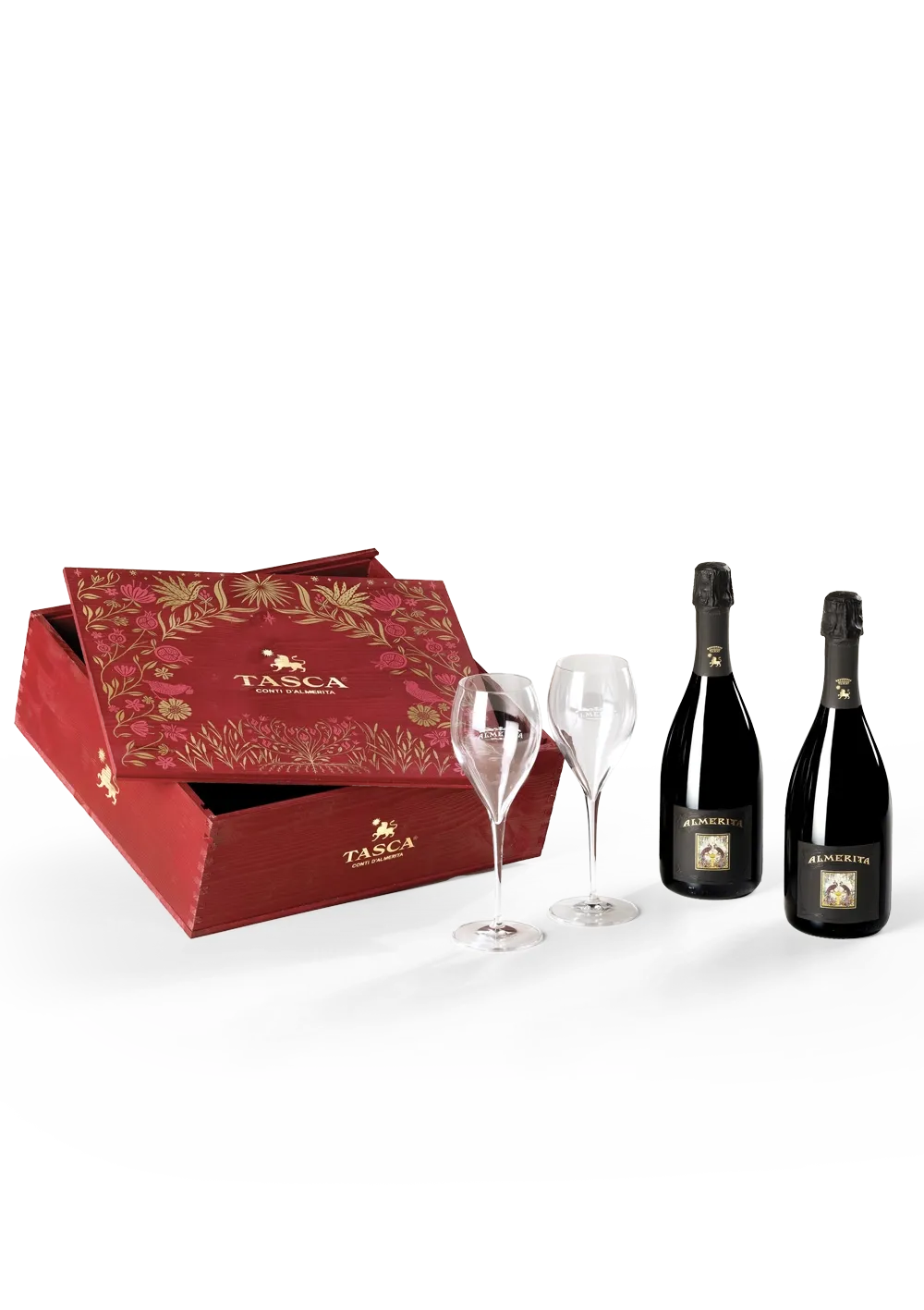 Tasca d'Almerita Regaleali Almerita Brut Sekt 2x0,75l trocken