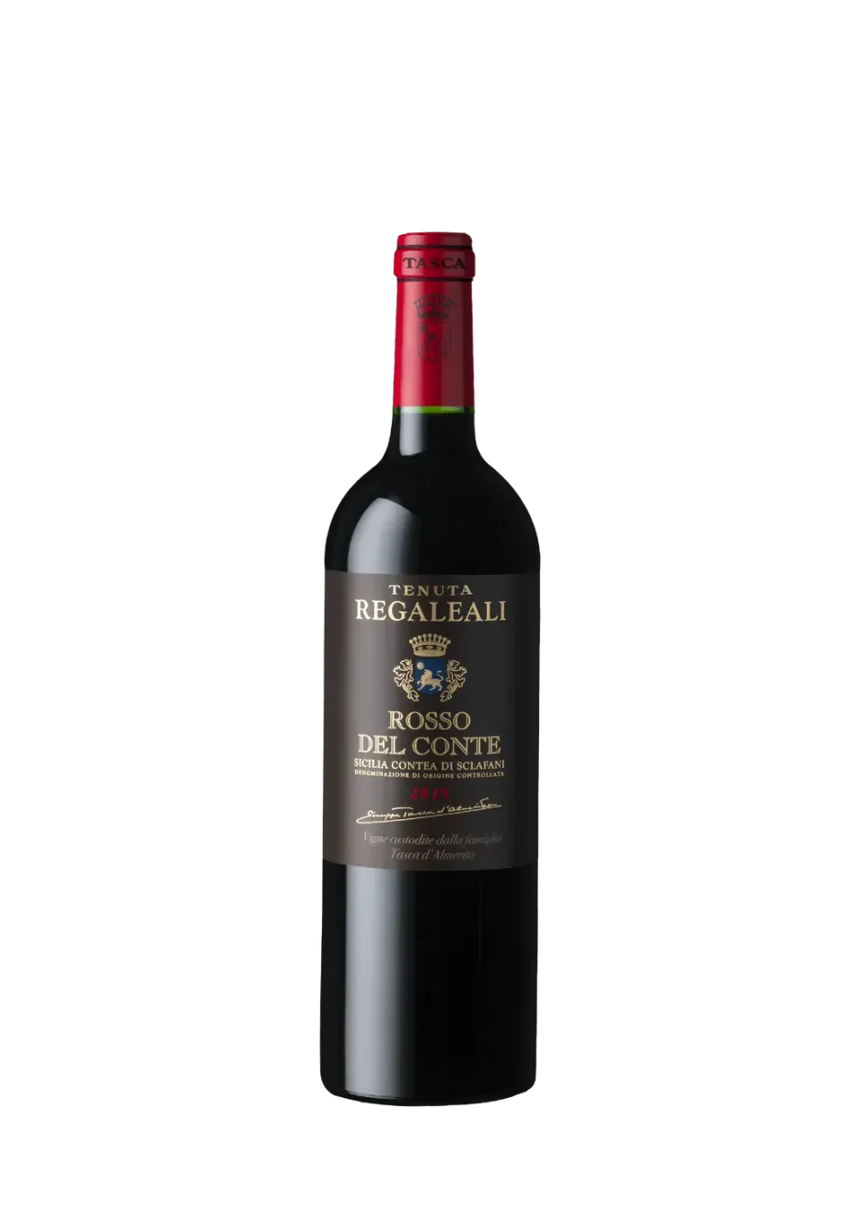 Tasca d'Almerita Regaleali Rosso del Conte 2019 Rotwein 0,75l