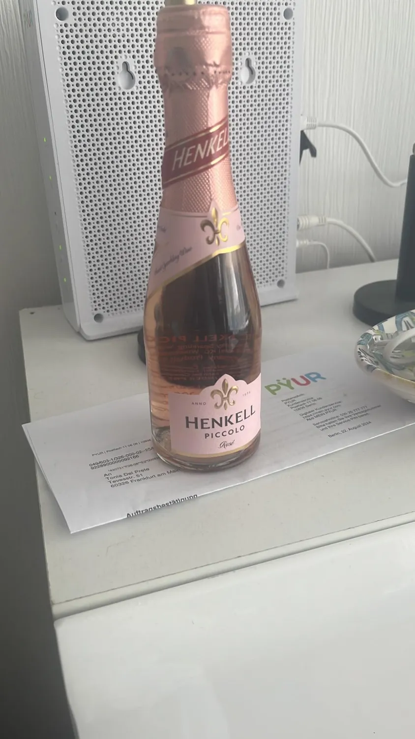 Henkell Rosé Sekt trocken Piccolo 12x0,2L beerig