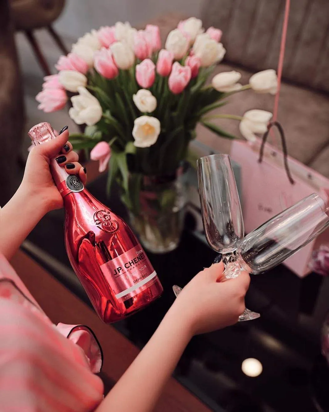 J.P. Chenet Divine Pink Pinot Noir Rosé-Sekt 0,75L halbtrocken