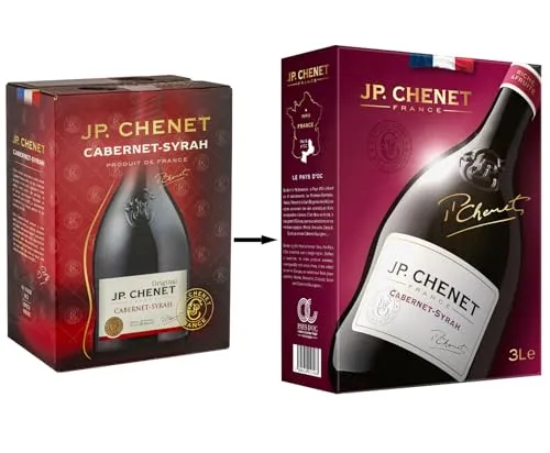 J.P. Chenet Original Cabernet Syrah Rotwein 3 l Bag-in-Box