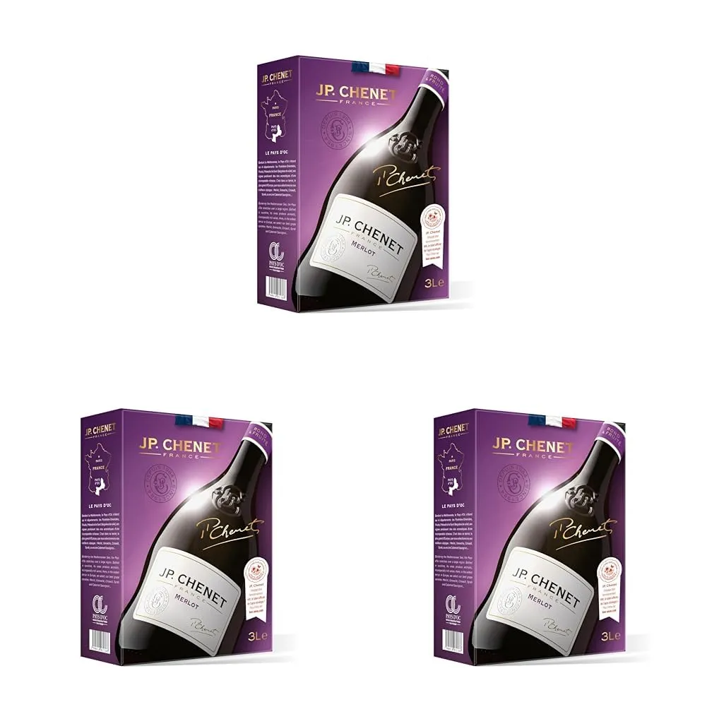 J.P. Chenet Original Merlot Rotwein 1x3L Bag in Box fruchtig