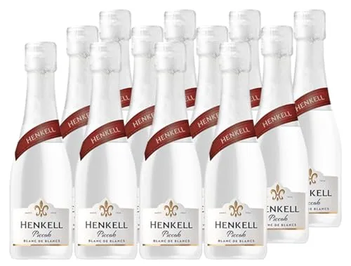 Henkell Blanc de Blancs Sekt 12x0,2 l Piccolo trocken