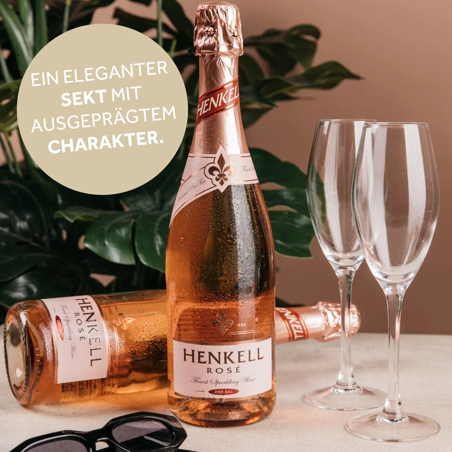 Henkell Rosé Trocken Sekt 0,75 l vegan beerig