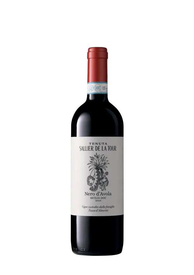 Tasca Sallier de La Tour Nero d'Avola Rotwein 0,75l trocken