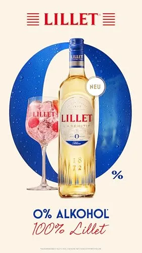 Lillet Blanc 0% Aperitif alkoholfrei 0,75 l fruchtig