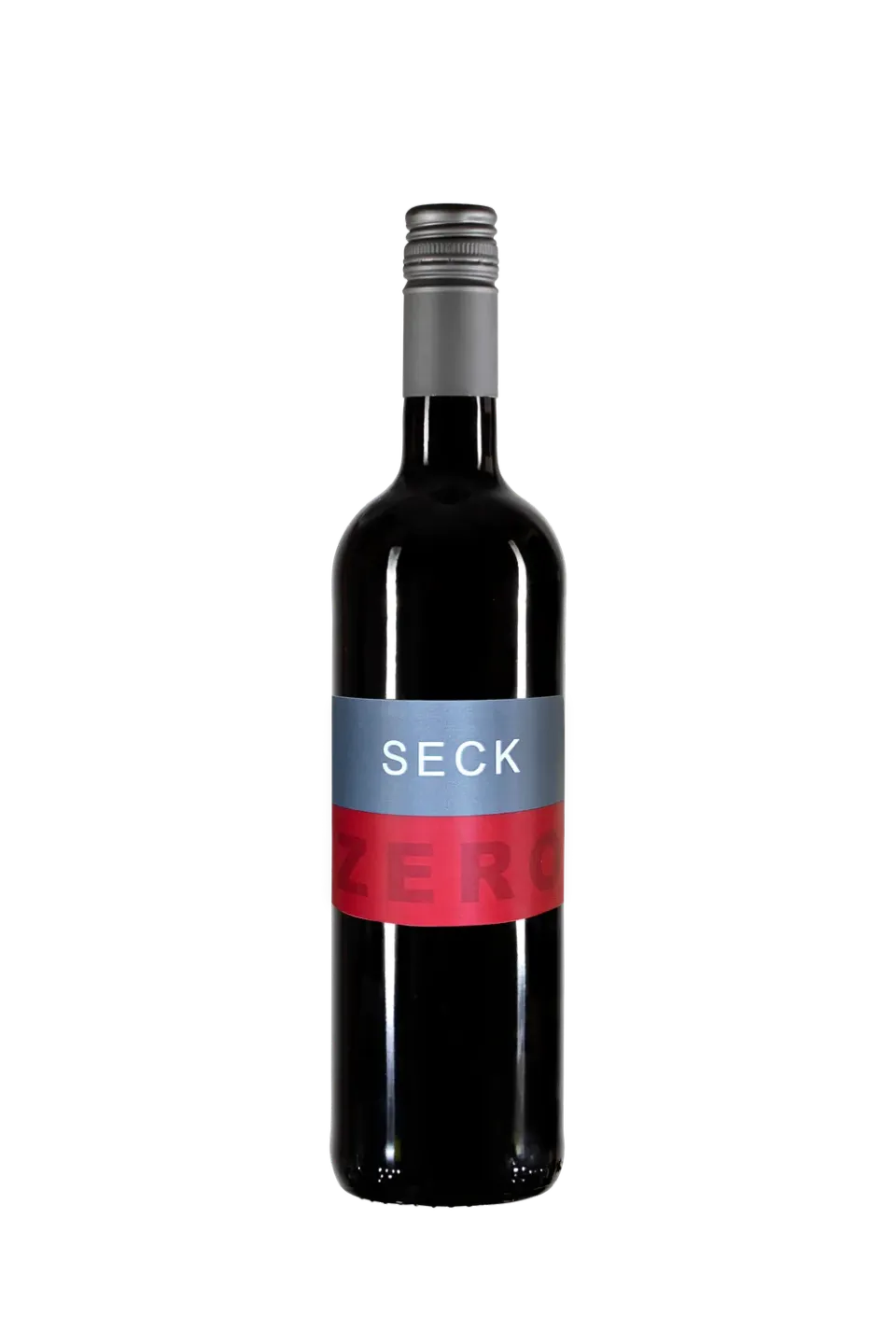Weingut Seck ZERO Rot alkoholfreier Rotwein Flasche wenig Süße