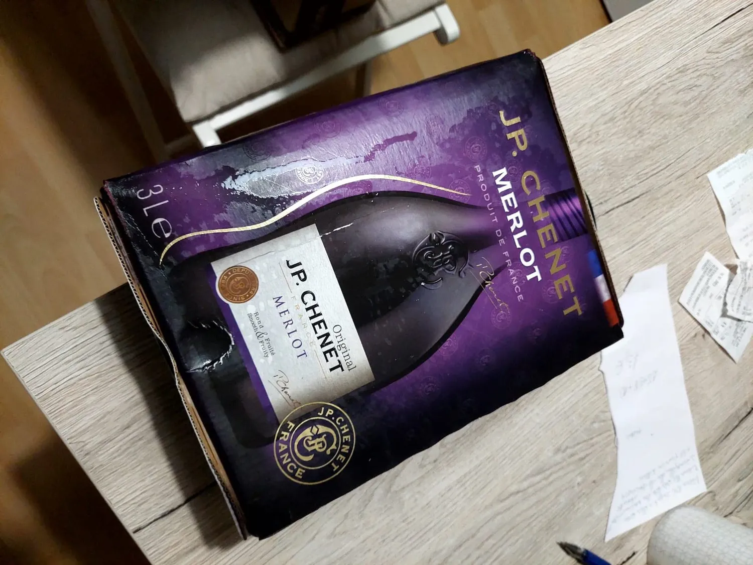 J.P. Chenet Original Merlot Rotwein 1x3L Bag in Box fruchtig