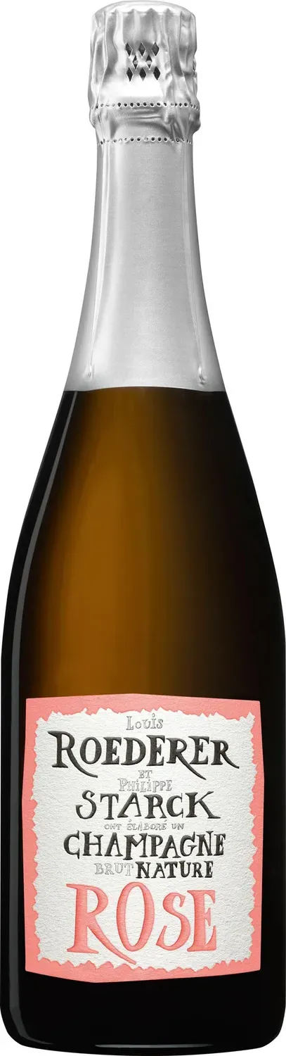 Louis Roederer Starck Brut Nature Rosé Champagner 0,75 l trocken