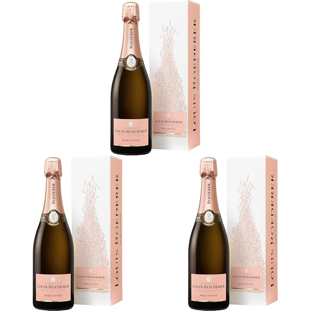 Louis Roederer Rosé Vintage Champagner 0,75 l brut Geschenkbox