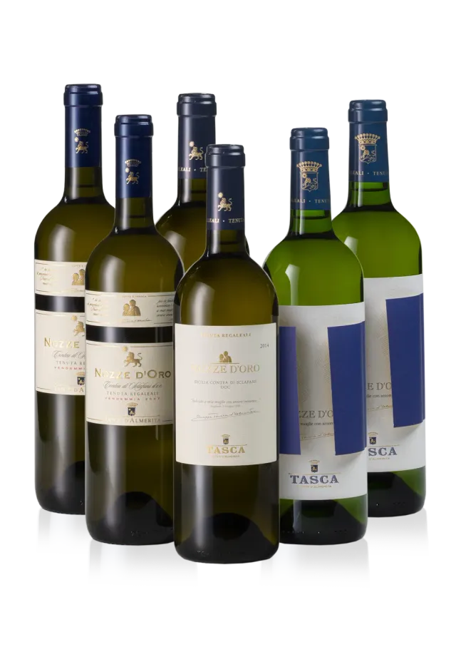 Tasca Regaleali Amore senza fine Nozze dOro Set 6x0,75l