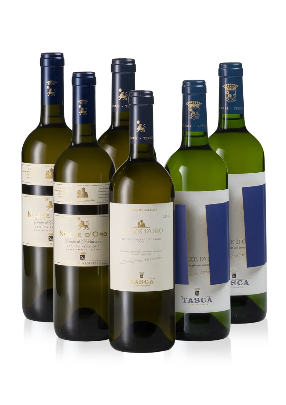 Tasca Regaleali Amore senza fine Nozze dOro Set 6x0,75l