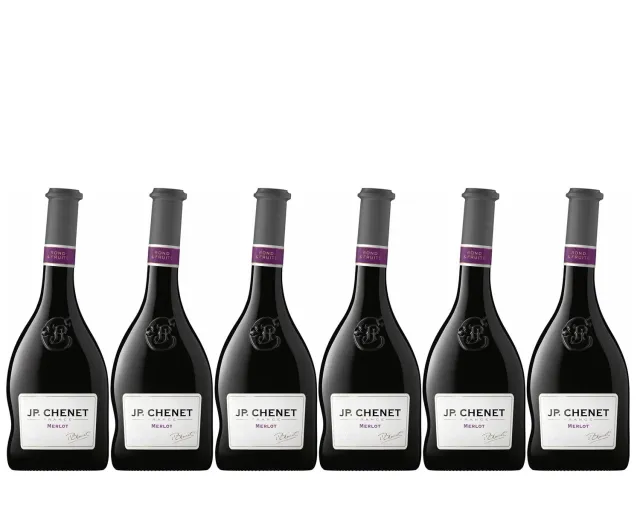 J.P. Chenet Original Merlot Rotwein 6x0,75L trocken