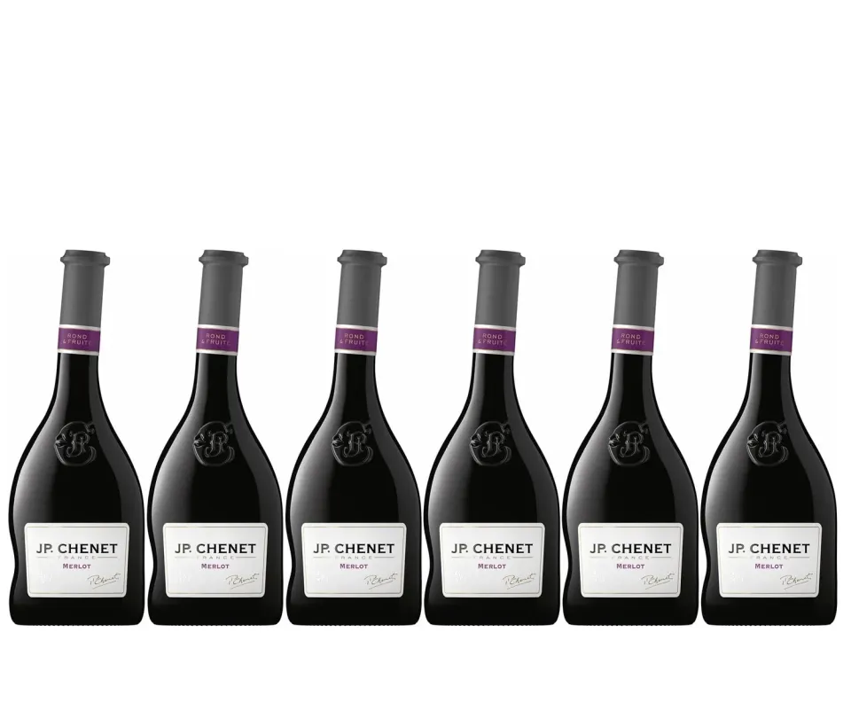 J.P. Chenet Original Merlot Rotwein 6x0,75L trocken