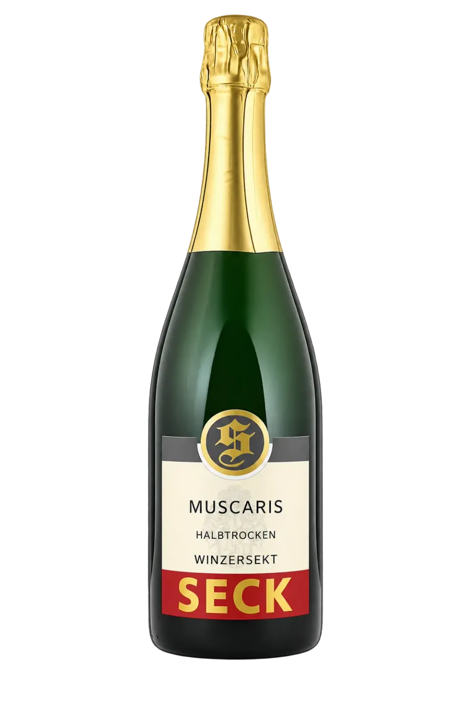 Weingut Seck Muscaris Winzersekt halbtrocken Flaschengärung