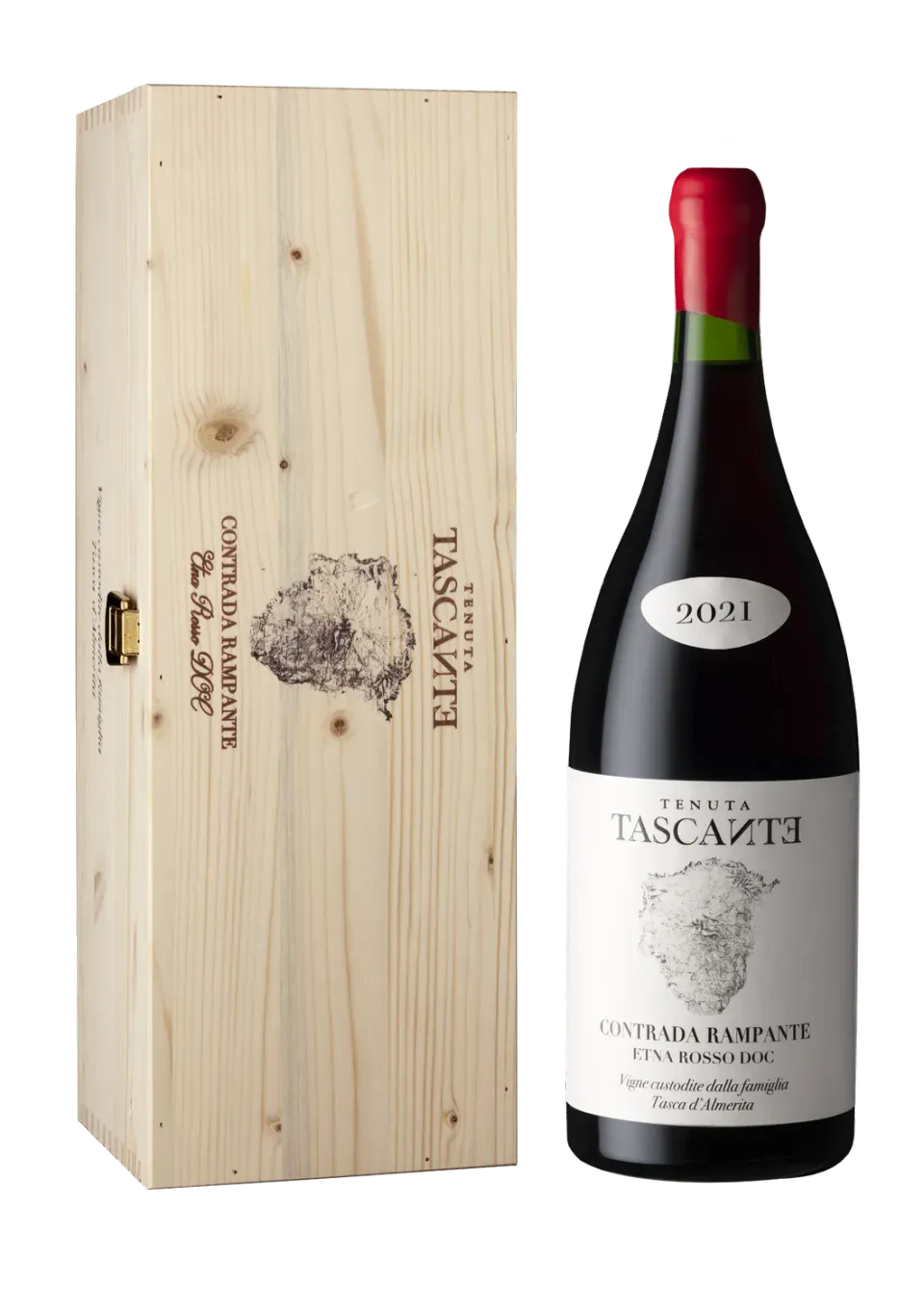 Tasca Contrada Rampante 2021 Rotwein Magnum 1,5l