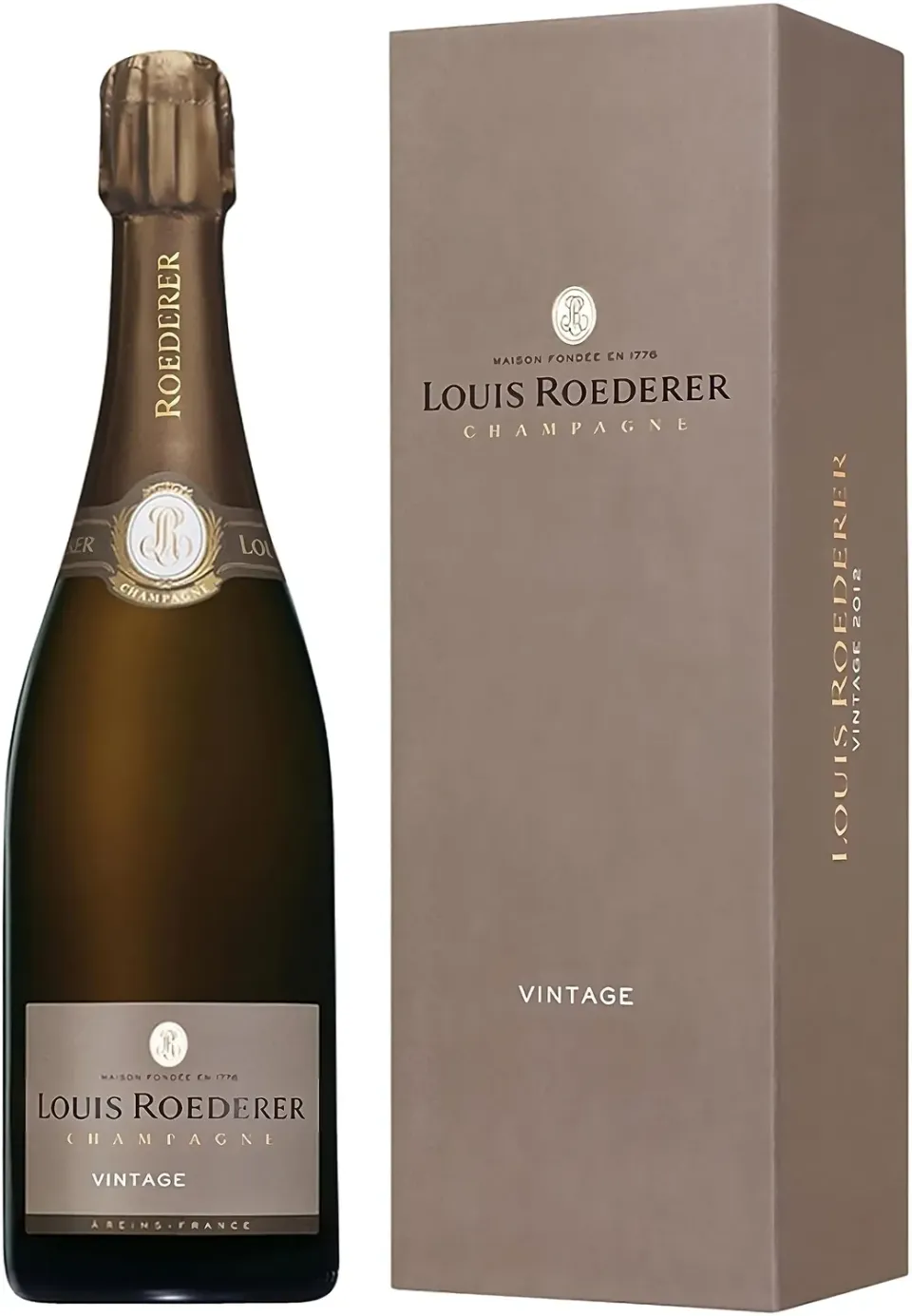 Louis Roederer Brut Vintage Champagner 0,75L Geschenkbox