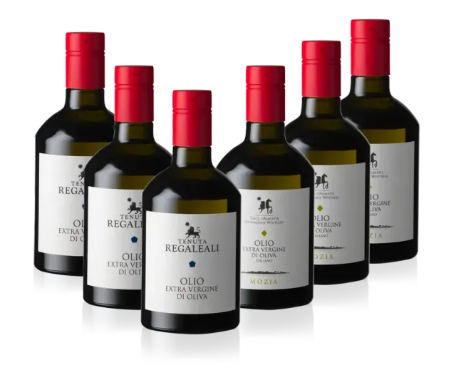 Tasca L'Oro Verde Olivenöl Set 6x0,5L Regaleali Mozia 2025