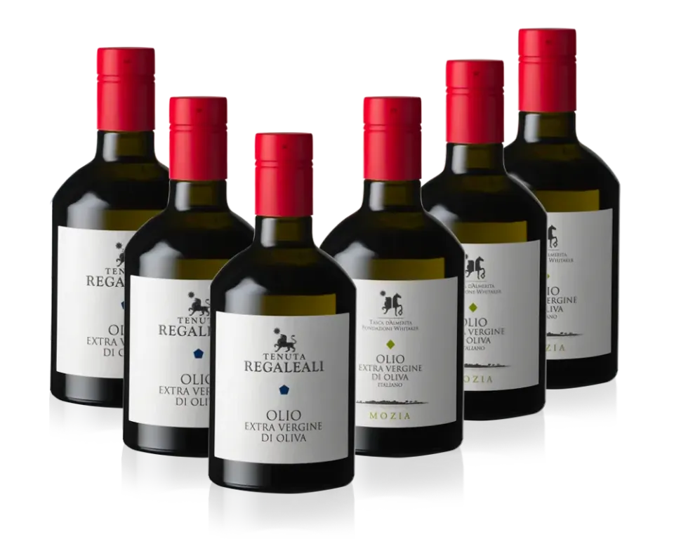 Tasca L'Oro Verde Olivenöl Set 6x0,5L Regaleali Mozia 2025