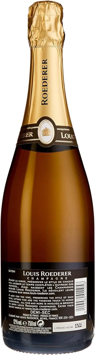 Louis Roederer Carte Blanche Demi Sec Champagner 0,75 l mild