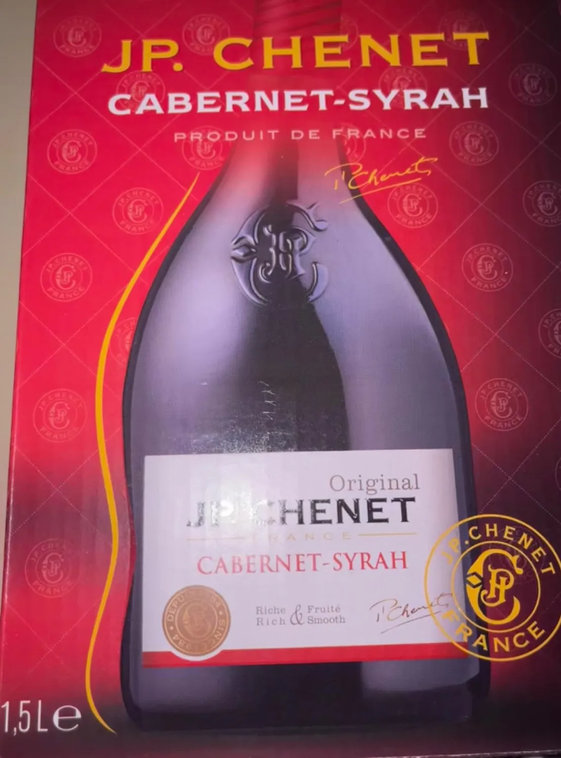 J.P. Chenet Original Cabernet Syrah Rotwein 1,5 l kräftig
