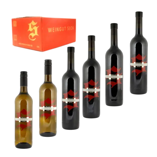 Weingut Seck S-Linie Probepaket Wein trocken 6x0,75L