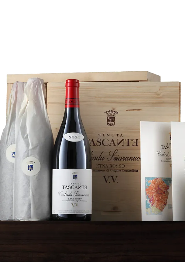 Tasca Tascante Sciaranuova Vigna Vecchia 2020 Rotwein 3x0,75l Kiste