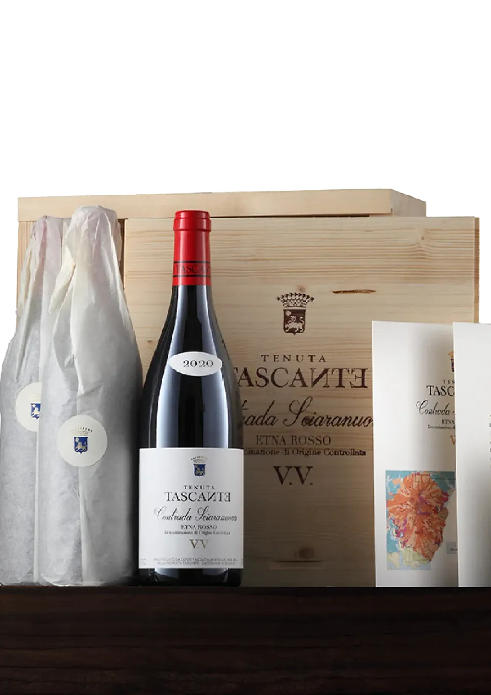 Tasca Tascante Sciaranuova Vigna Vecchia 2020 Rotwein 3x0,75l Kiste