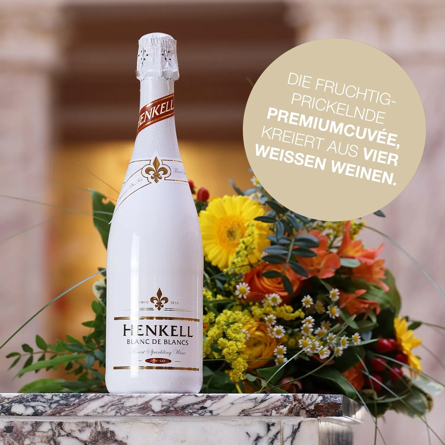 Henkell Blanc de Blancs Sekt trocken 0,75 l Chardonnay