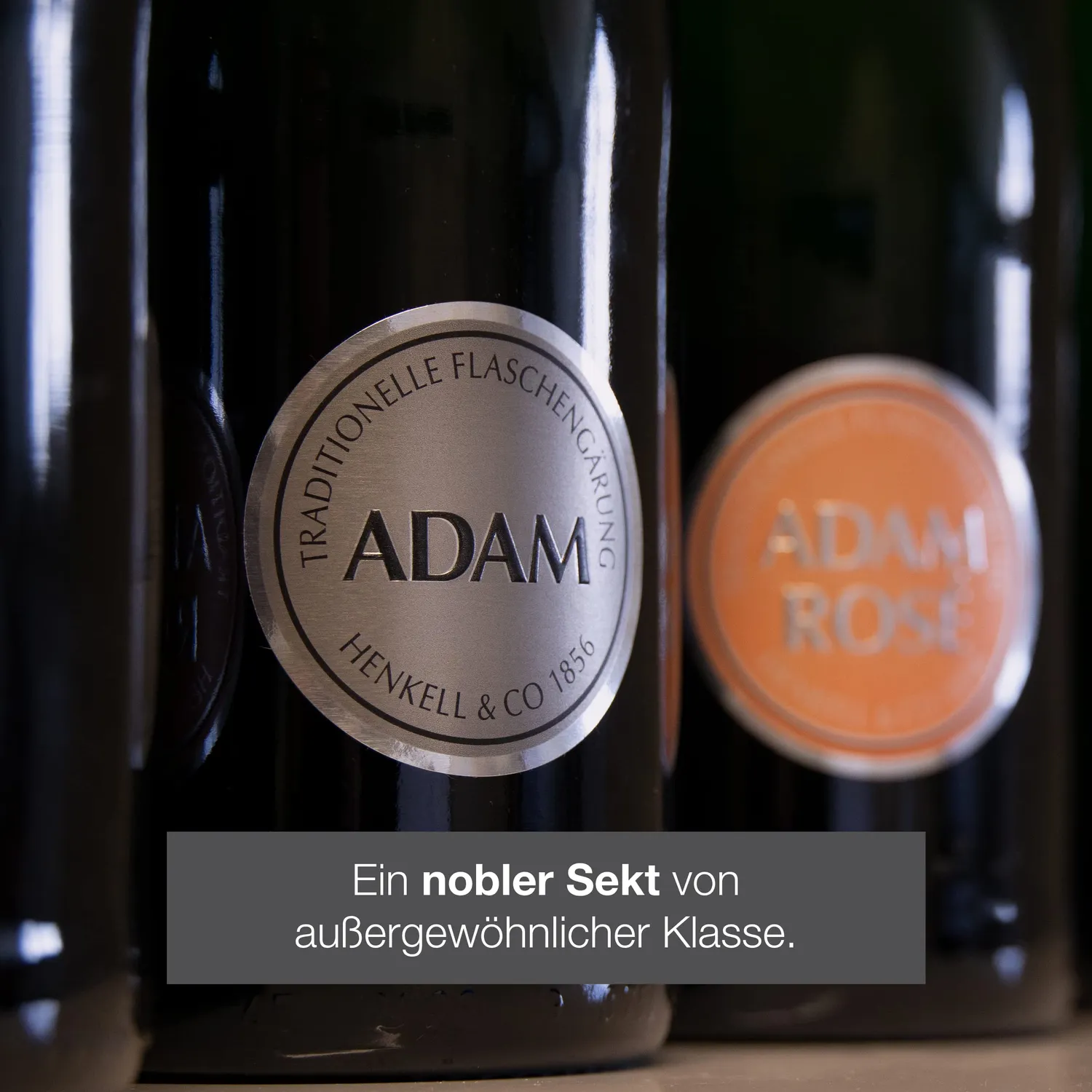 Henkell Adam Rosé Brut Sekt 0,75 l Gamay