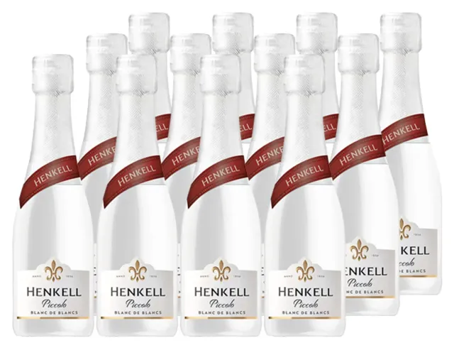 Henkell Blanc de Blancs Sekt 12x0,2 l Piccolo trocken