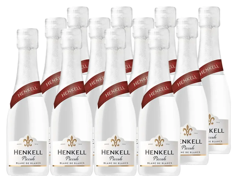 Henkell Blanc de Blancs Sekt 12x0,2 l Piccolo trocken