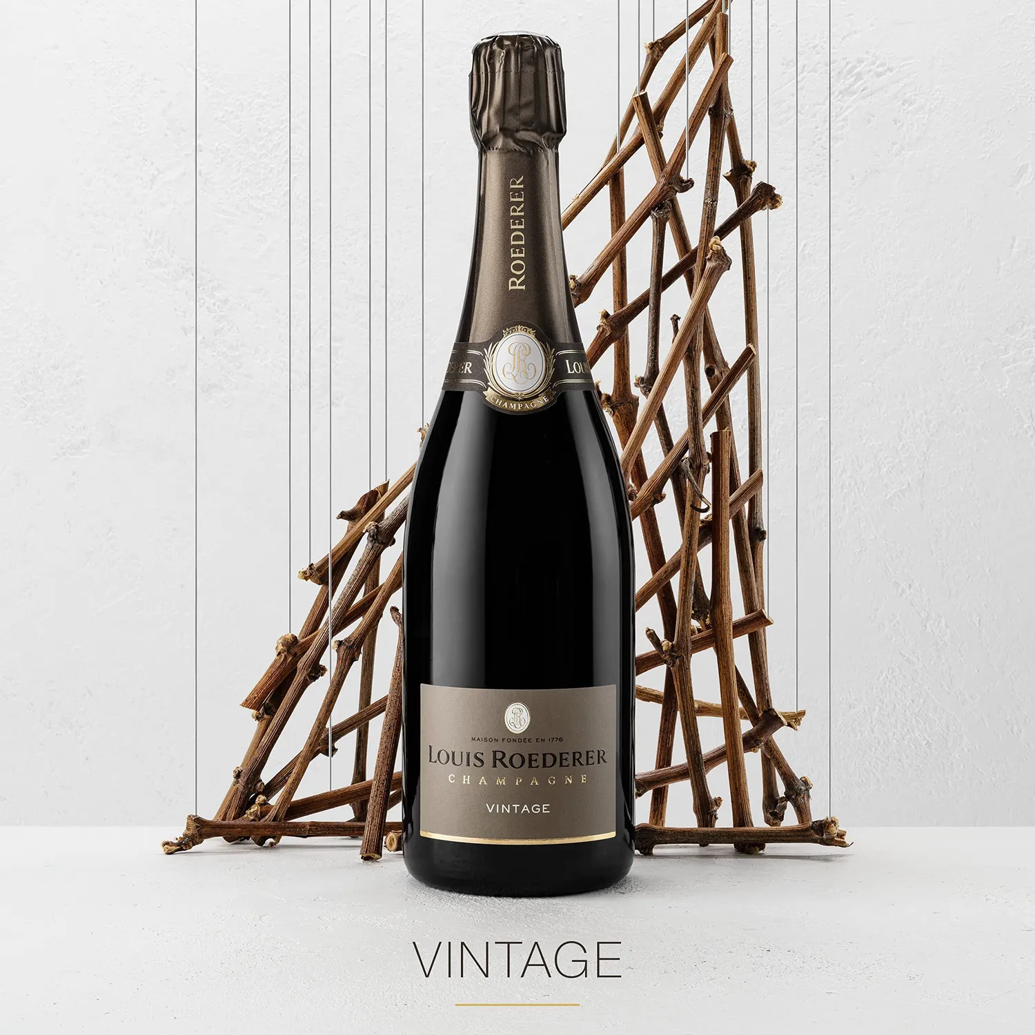 Louis Roederer Brut Vintage Champagner 0,75L Geschenkbox